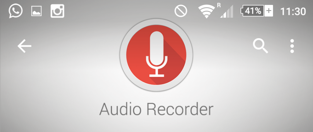 Sony Audio Recorder - Most Rated Audio Recording Apps for Android Audience