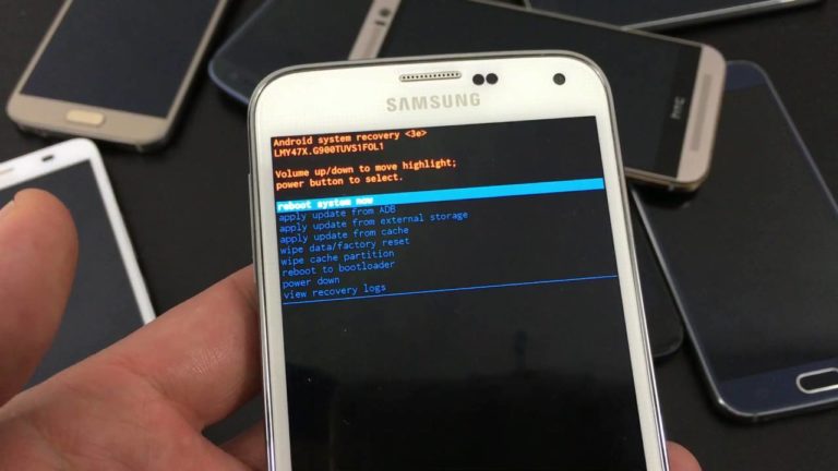 android phone forgot password factory reset