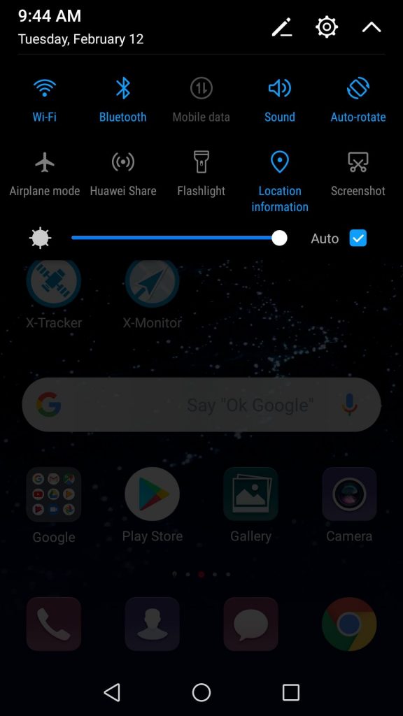 Huawei Screenshot Shortcut