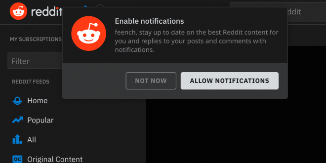 How to Stop Reddit Notifications 
